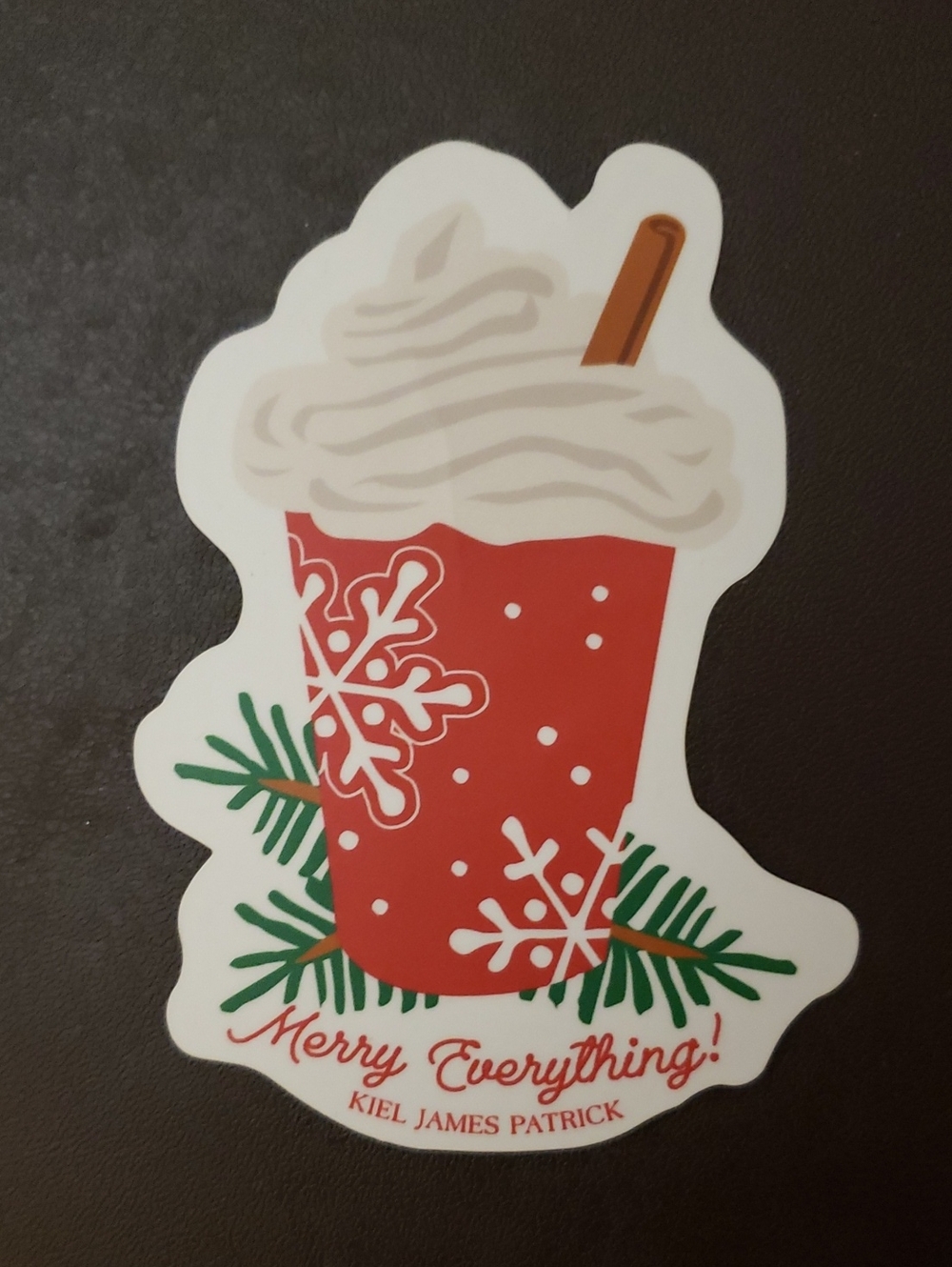 Kiel James Patrick Christmas Festive Stickers Bundle. 3. cocoa, tree, ski. - Picture 5 of 5